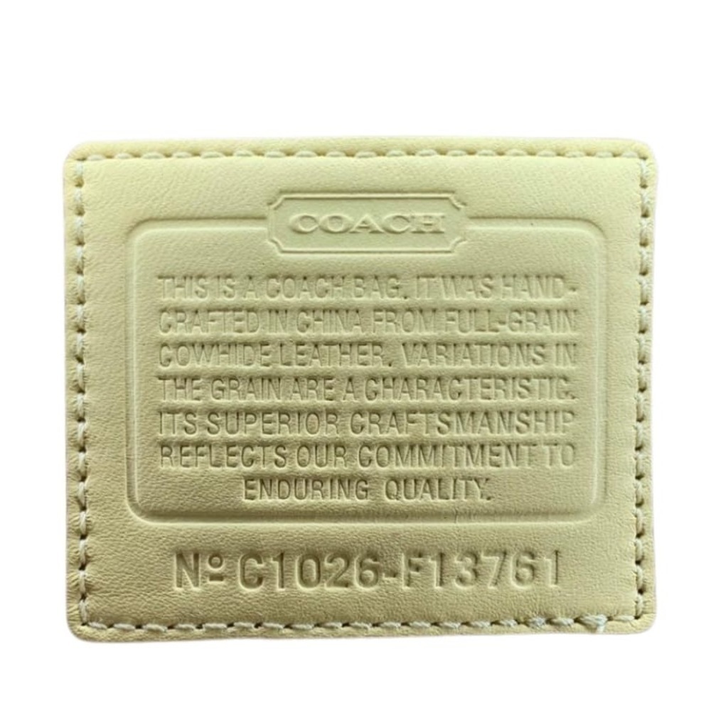 COACH Patent Yellow Gallery Tote - Picture 10 of 12